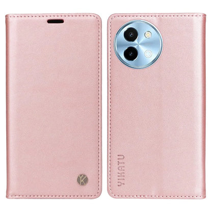 YIKATU YK-001 For vivo Y38 5G / Y200i 5G / T3x Stand Case Magnetic PU Leather Phone Cover
