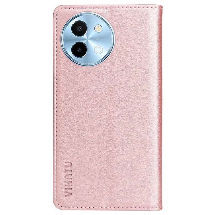 YIKATU YK-001 For vivo Y38 5G / Y200i 5G / T3x Stand Case Magnetic PU Leather Phone Cover