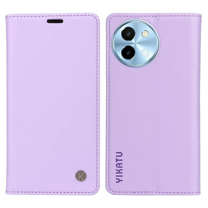 YIKATU YK-001 For vivo Y38 5G / Y200i 5G / T3x Stand Case Magnetic PU Leather Phone Cover