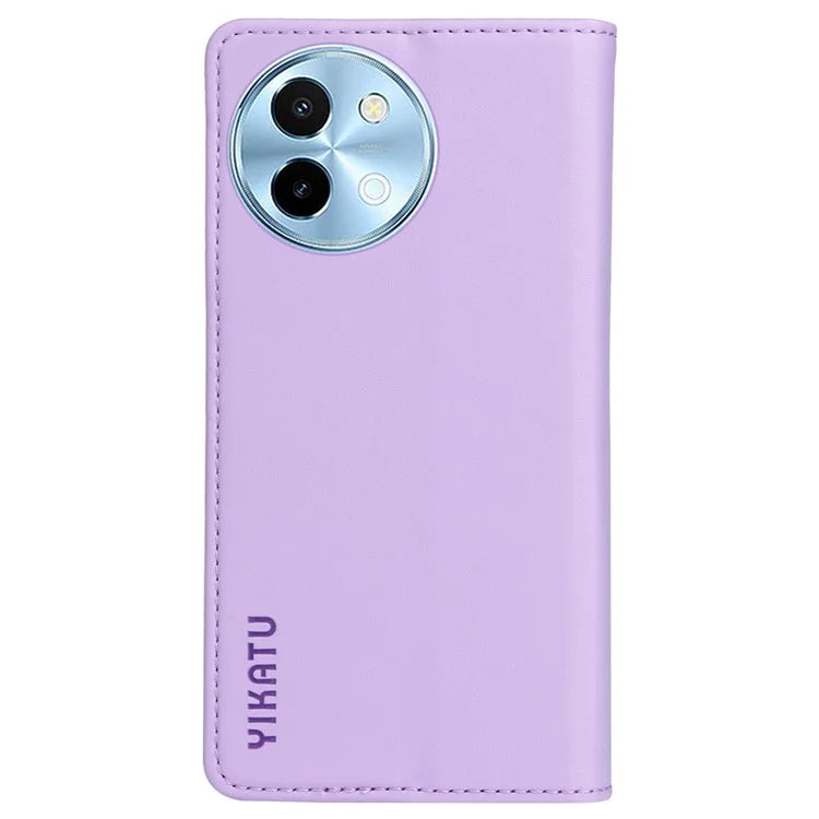 YIKATU YK-001 For vivo Y38 5G / Y200i 5G / T3x Stand Case Magnetic PU Leather Phone Cover