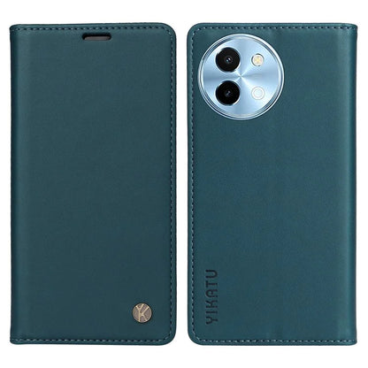YIKATU YK-001 For vivo Y38 5G / Y200i 5G / T3x Stand Case Magnetic PU Leather Phone Cover
