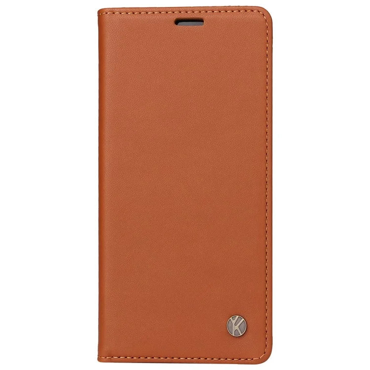 YIKATU YK-001 For Motorola Moto G34 5G Case Magnetic Closure Full Protection Leather Phone Cover