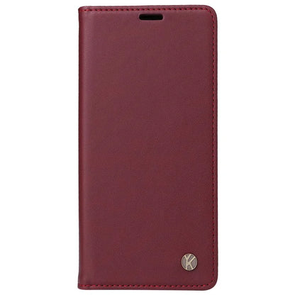 YIKATU YK-001 For Motorola Moto G34 5G Case Magnetic Closure Full Protection Leather Phone Cover