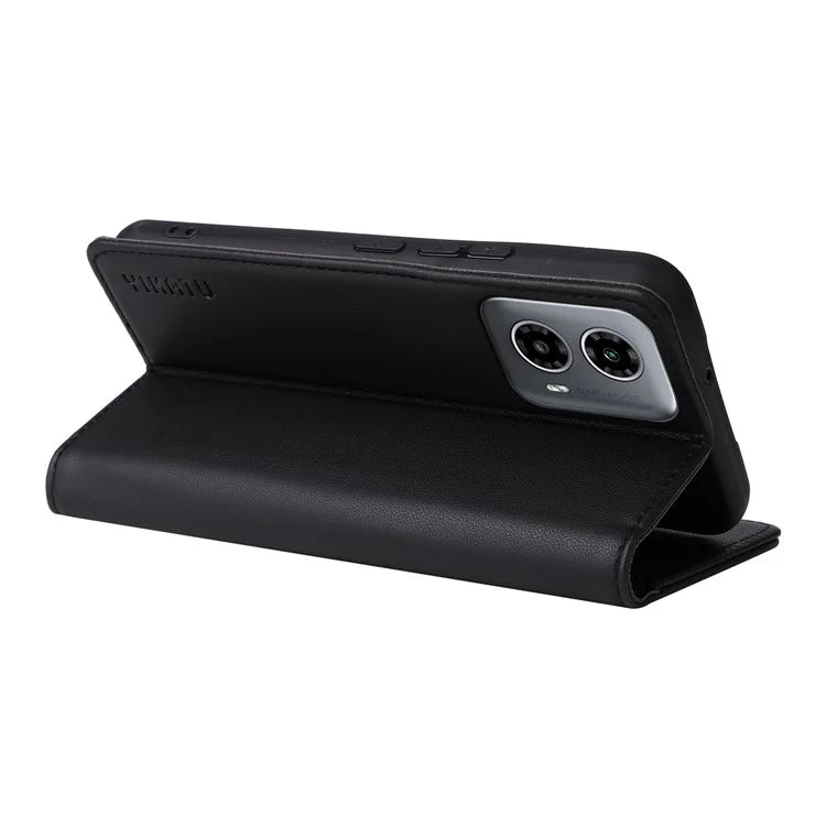 YIKATU YK-001 For Motorola Moto G34 5G Case Magnetic Closure Full Protection Leather Phone Cover