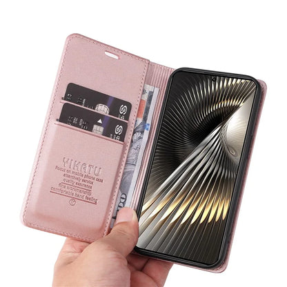 YIKATU YK-001 For Xiaomi Redmi Turbo 3 5G / Poco F6 5G Case PU Leather Wallet Folio Phone Cover