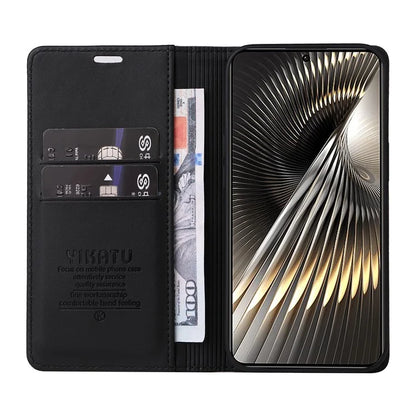 YIKATU YK-001 For Xiaomi Redmi Turbo 3 5G / Poco F6 5G Case PU Leather Wallet Folio Phone Cover