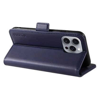 YIKATU YK-003 For iPhone 16 Pro Max Case PU Leather Folio Flip Phone Cover