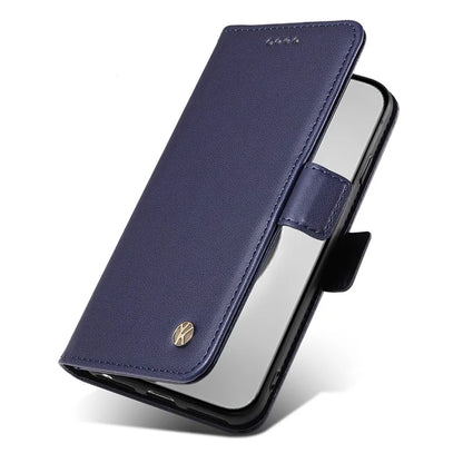 YIKATU YK-003 For iPhone 16 Pro Max Case PU Leather Folio Flip Phone Cover