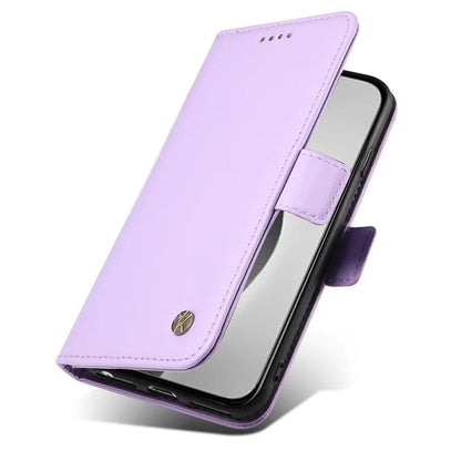 YIKATU YK-003 For iPhone 16 Pro Max Case PU Leather Folio Flip Phone Cover