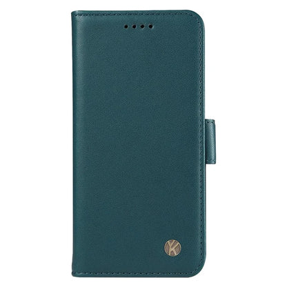 YIKATU YK-003 For iPhone 16 Pro Max Case PU Leather Folio Flip Phone Cover