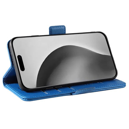 YIKATU YK-003 For iPhone 16 Pro Max Case PU Leather Folio Flip Phone Cover
