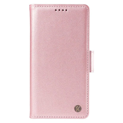 YIKATU YK-003 For iPhone 16 Pro Max Case PU Leather Folio Flip Phone Cover