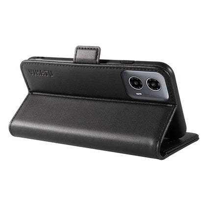 YIKATU YK-003 For Motorola Moto G34 5G Case Card Slots PU Leather Wallet Phone Cover