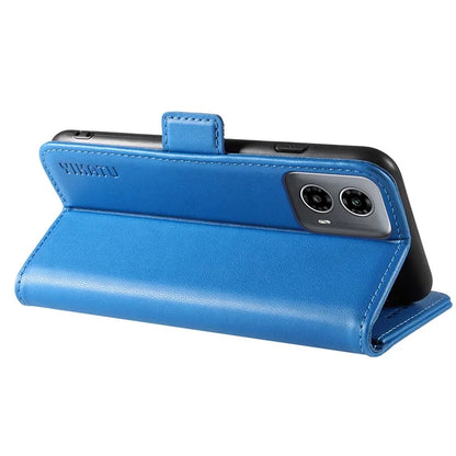 YIKATU YK-003 For Motorola Moto G34 5G Case Card Slots PU Leather Wallet Phone Cover