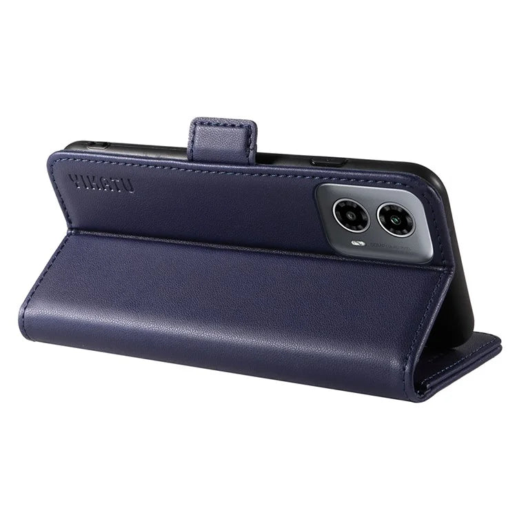 YIKATU YK-003 For Motorola Moto G34 5G Case Card Slots PU Leather Wallet Phone Cover