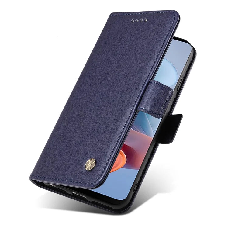 YIKATU YK-003 For Motorola Moto G34 5G Case Card Slots PU Leather Wallet Phone Cover