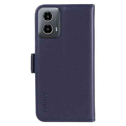YIKATU YK-003 For Motorola Moto G34 5G Case Card Slots PU Leather Wallet Phone Cover
