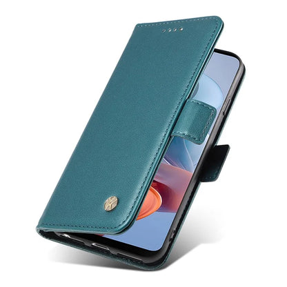 YIKATU YK-003 For Motorola Moto G34 5G Case Card Slots PU Leather Wallet Phone Cover