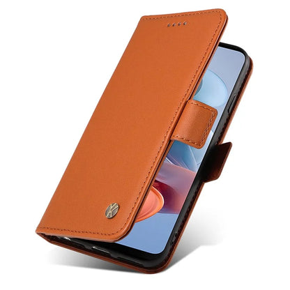 YIKATU YK-003 For Motorola Moto G34 5G Case Card Slots PU Leather Wallet Phone Cover