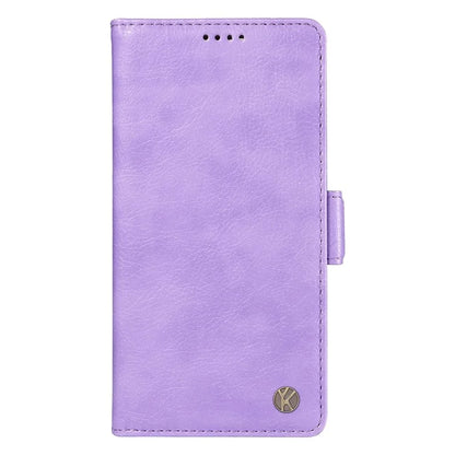 YIKATU YK-007 For iPhone 16 Pro Max Case Litchi Texture Leather Phone Cover with Wallet Stand