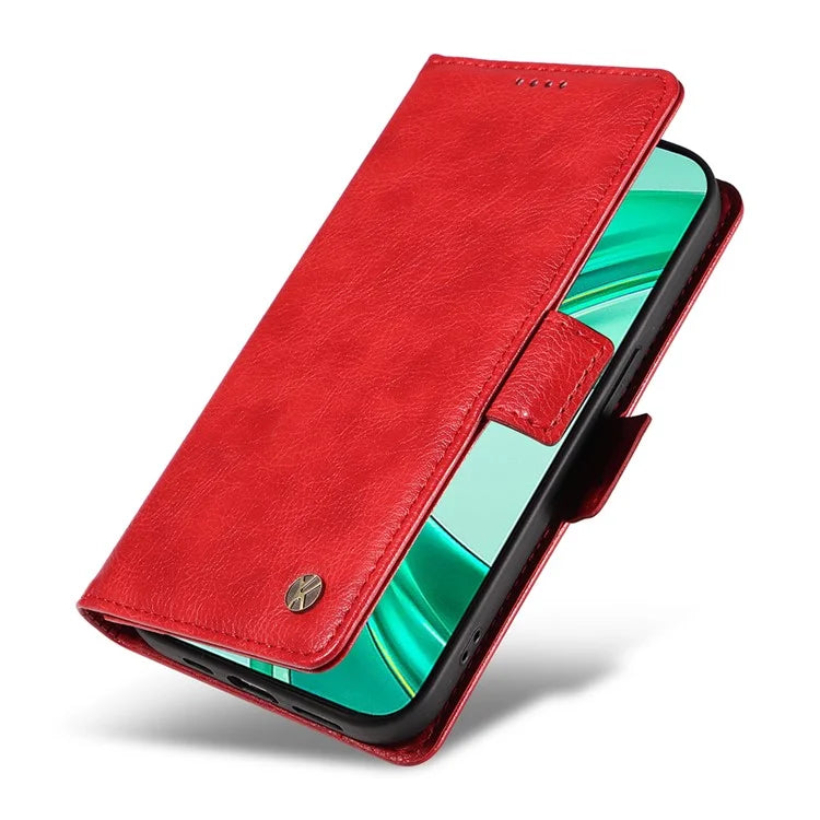 YIKATU YK-007 For iPhone 16 Pro Max Case Litchi Texture Leather Phone Cover with Wallet Stand