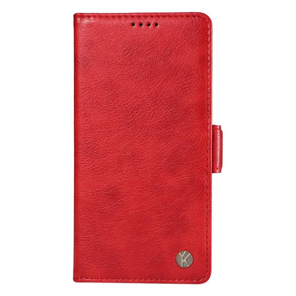 YIKATU YK-007 For iPhone 16 Pro Max Case Litchi Texture Leather Phone Cover with Wallet Stand