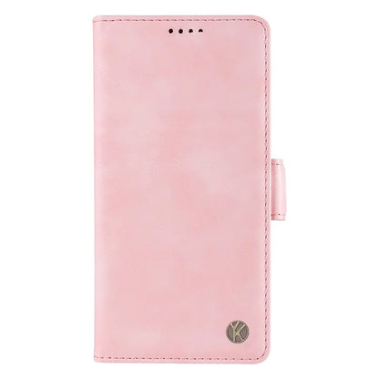 YIKATU YK-007 For iPhone 16 Pro Max Case Litchi Texture Leather Phone Cover with Wallet Stand