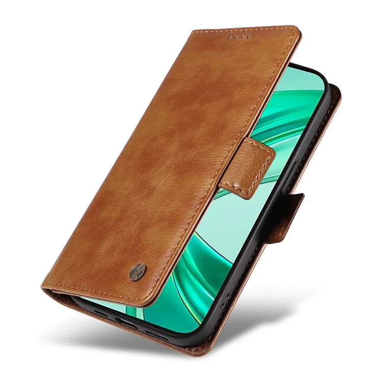 YIKATU YK-007 For iPhone 16 Pro Max Case Litchi Texture Leather Phone Cover with Wallet Stand