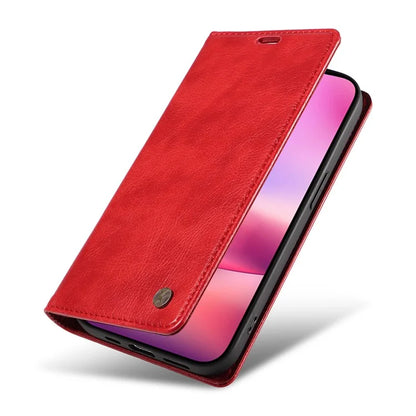YIKATU YK-006 For iPhone 16 Wallet Case Scratch-Proof Leather Phone Cover