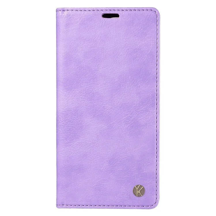 YIKATU YK-006 For iPhone 16 Wallet Case Scratch-Proof Leather Phone Cover