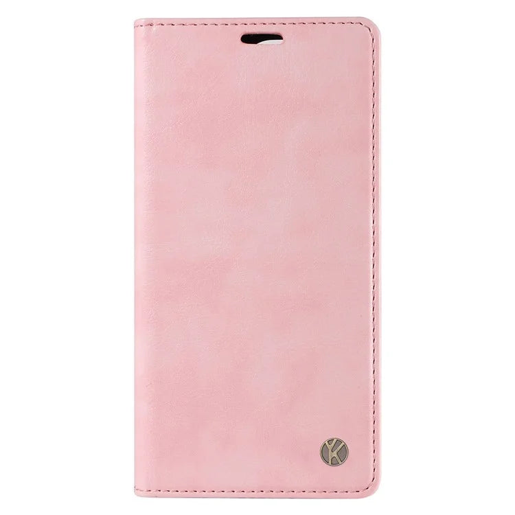 YIKATU YK-006 For iPhone 16 Wallet Case Scratch-Proof Leather Phone Cover