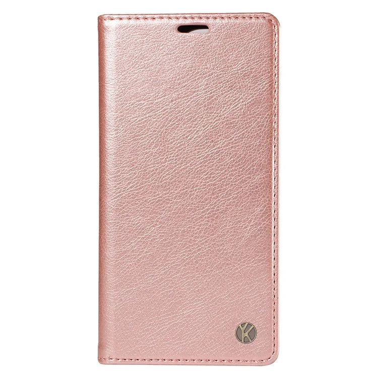 YIKATU YK-006 For iPhone 16 Wallet Case Scratch-Proof Leather Phone Cover