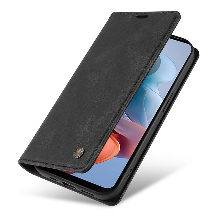 YIKATU YK-004 For Motorola Moto G34 5G Wallet Case Skin Feel PU Leather Phone Cover