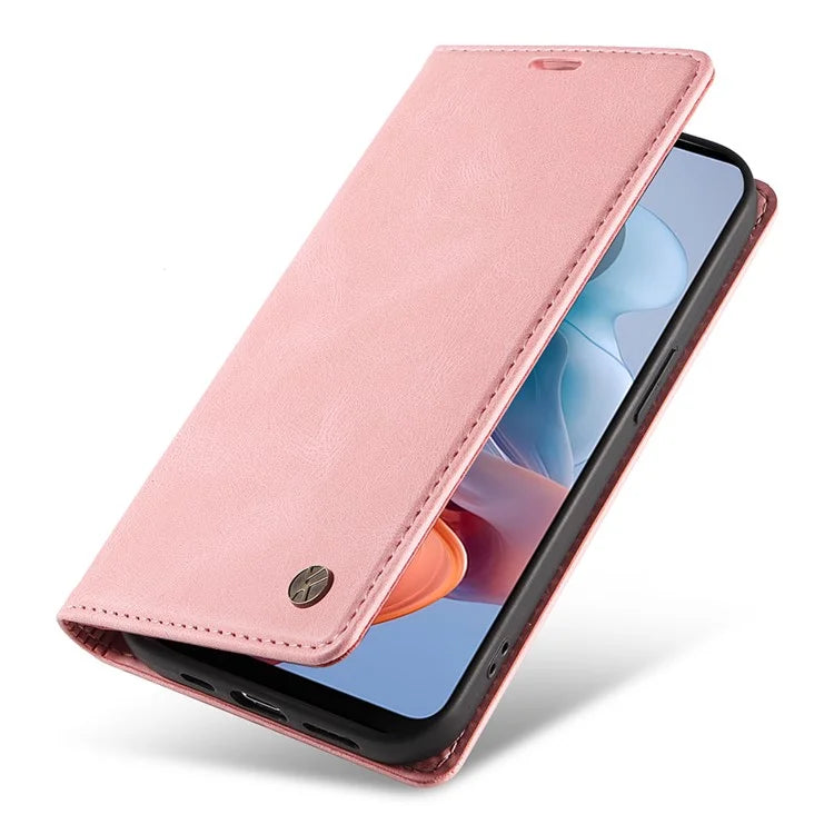 YIKATU YK-004 For Motorola Moto G34 5G Wallet Case Skin Feel PU Leather Phone Cover