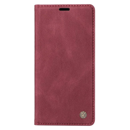 YIKATU YK-004 For Motorola Moto G34 5G Wallet Case Skin Feel PU Leather Phone Cover