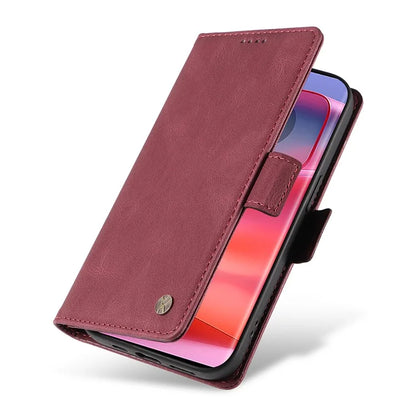 YIKATU YK-005 For Motorola Edge 50 Pro 5G Case Card Slot Skin-Touch Leather Flip Phone Cover