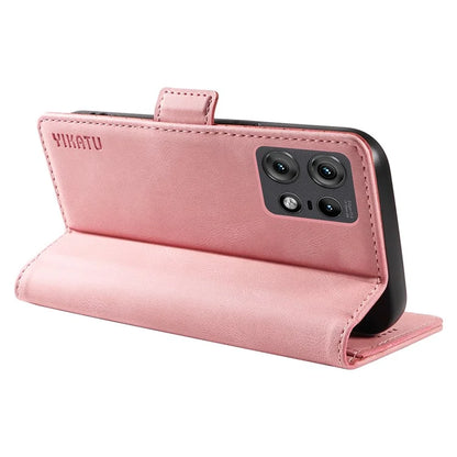 YIKATU YK-005 For Motorola Edge 50 Pro 5G Case Card Slot Skin-Touch Leather Flip Phone Cover