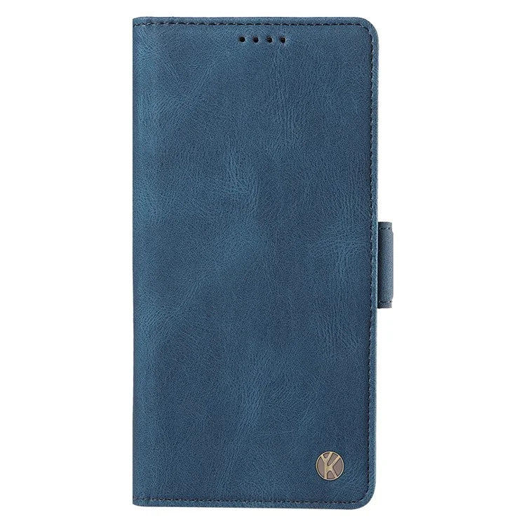 YIKATU YK-005 For Motorola Edge 50 Pro 5G Case Card Slot Skin-Touch Leather Flip Phone Cover