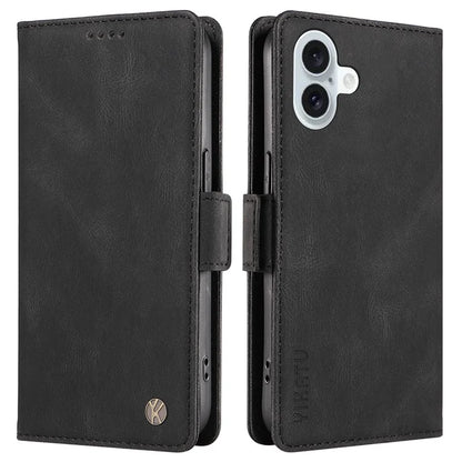 YIKATU YK-005 For iPhone 16 Plus Case Wallet Leather Phone Cover