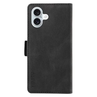 YIKATU YK-005 For iPhone 16 Plus Case Wallet Leather Phone Cover