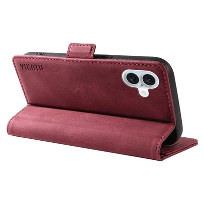 YIKATU YK-005 For iPhone 16 Plus Case Wallet Leather Phone Cover