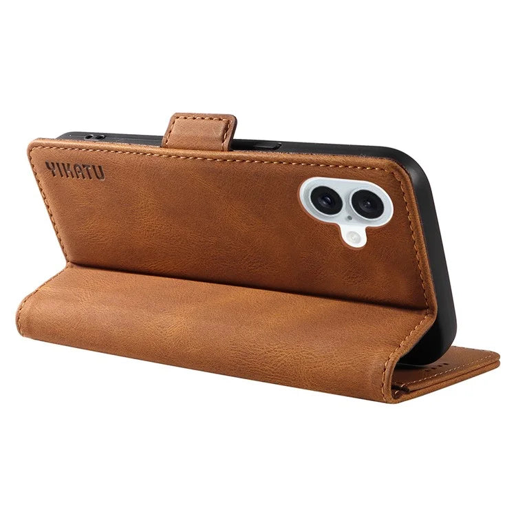 YIKATU YK-005 For iPhone 16 Plus Case Wallet Leather Phone Cover