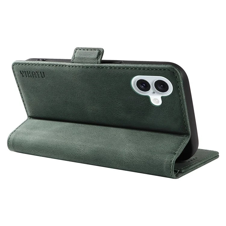 YIKATU YK-005 For iPhone 16 Plus Case Wallet Leather Phone Cover