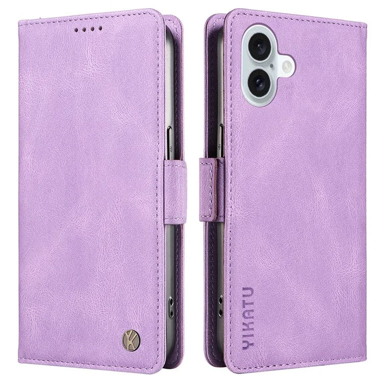 YIKATU YK-005 For iPhone 16 Plus Case Wallet Leather Phone Cover