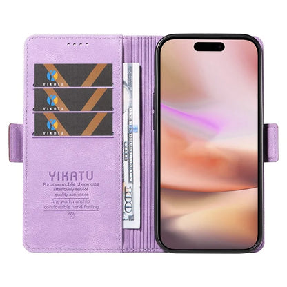 YIKATU YK-005 For iPhone 16 Plus Case Wallet Leather Phone Cover