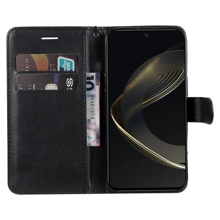 KT Leather Series-2 for Huawei nova 12 SE 4G / nova 11 SE Case Solid Color Shockproof Phone Cover
