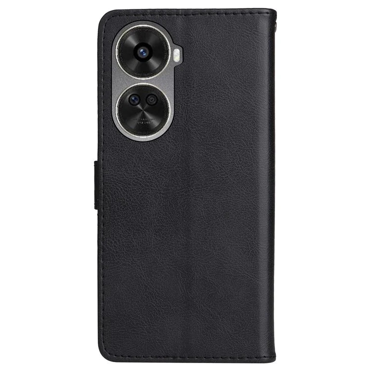 KT Leather Series-2 for Huawei nova 12 SE 4G / nova 11 SE Case Solid Color Shockproof Phone Cover