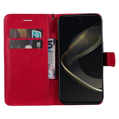 KT Leather Series-2 for Huawei nova 12 SE 4G / nova 11 SE Case Solid Color Shockproof Phone Cover