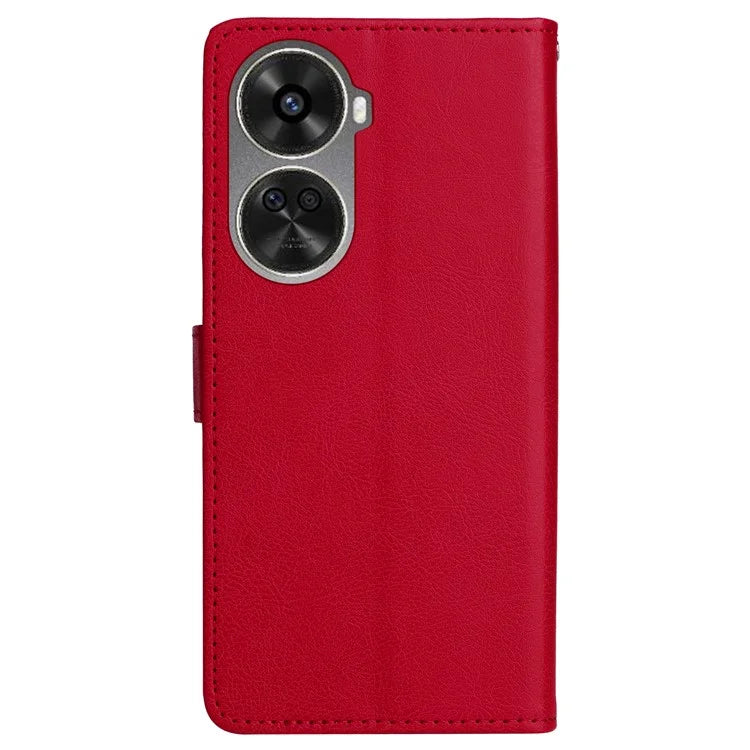 KT Leather Series-2 for Huawei nova 12 SE 4G / nova 11 SE Case Solid Color Shockproof Phone Cover