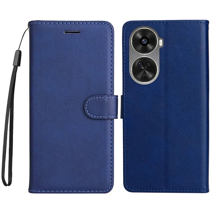 KT Leather Series-2 for Huawei nova 12 SE 4G / nova 11 SE Case Solid Color Shockproof Phone Cover
